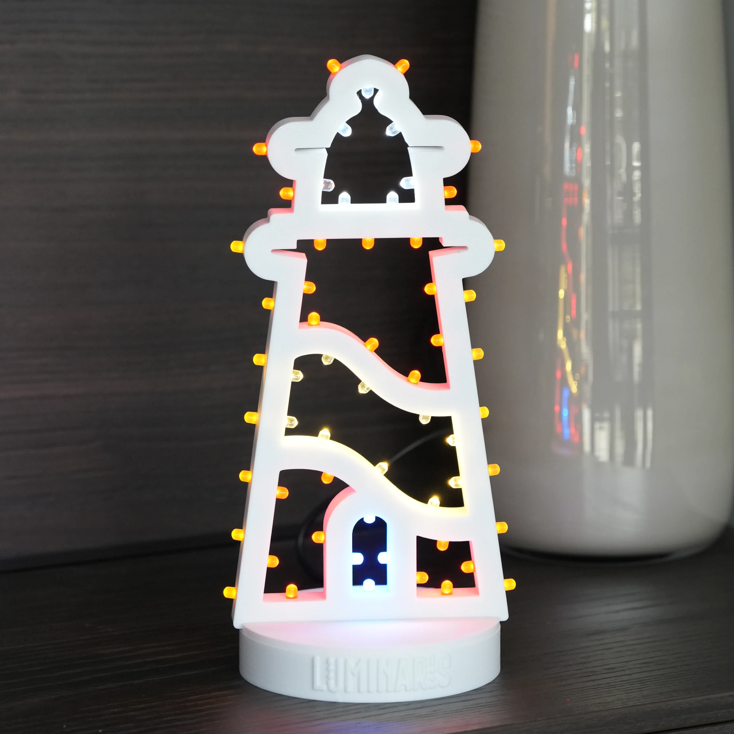 Lampada Faro – Ispirazione marina in luce 3D made in Puglia