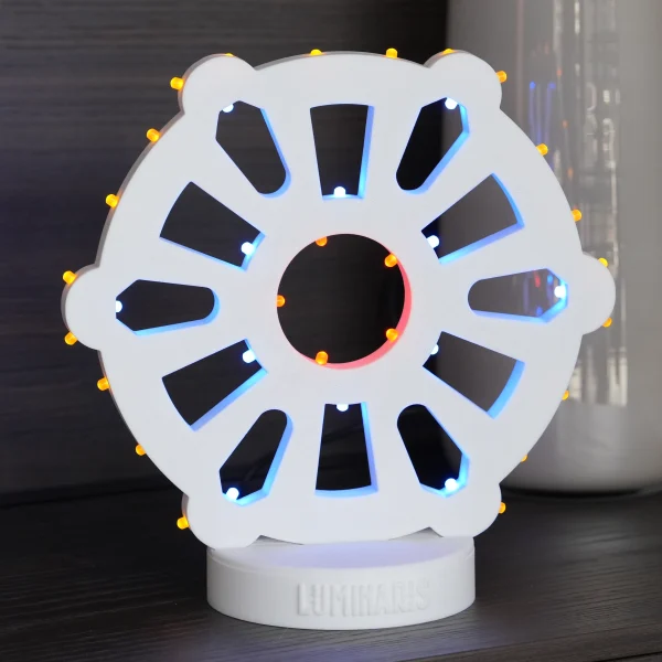 Lampada Rosone Medio – Ispirazione barocca in luce 3D