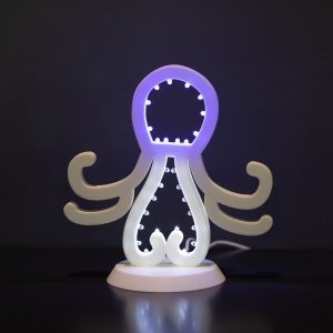 Lampada Polpo – Design 3D Marinaro Made in Puglia