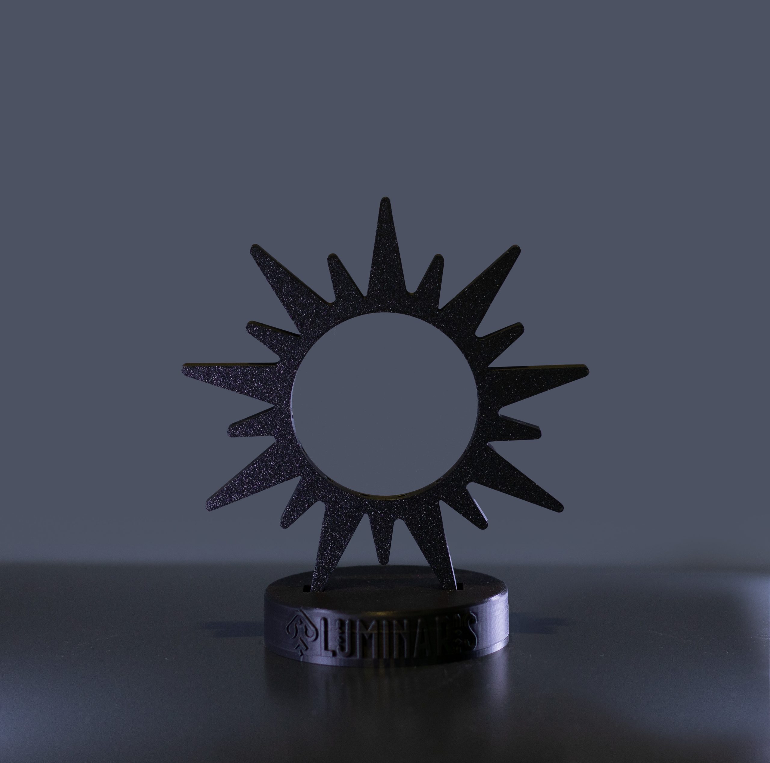 Lampada Sole Nero – Eleganza e Design 3D Made in Italy